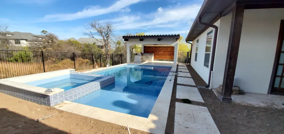 New Pool Construction in Benbrook, TX | JCustom Deck and Patio